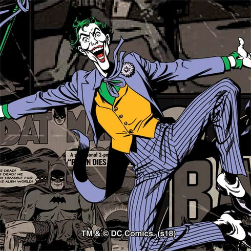 DC Comics The Joker Vintage Action pose pattern Nintendo 2DS XL (2017) Skin